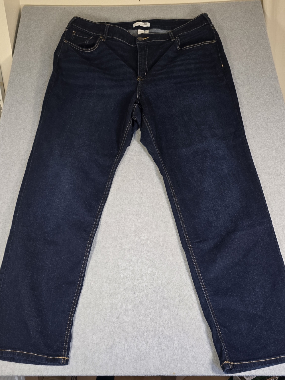 Lane Bryant Size 24 Curvy High Rise Straight Jeans